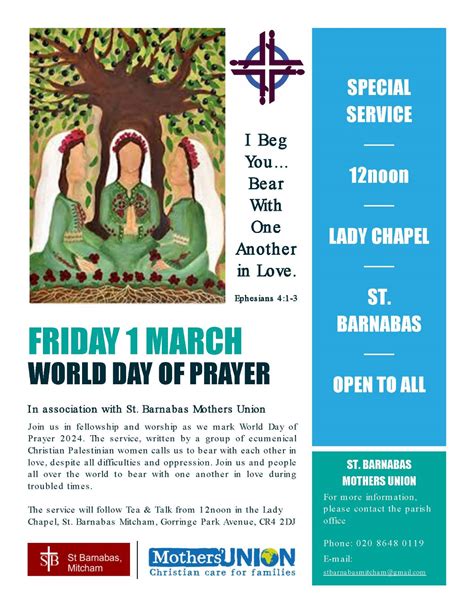 Mothers union members are launching a new global charity drive 3