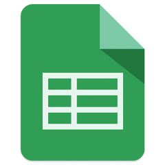 Google Sheets Logo - LogoDix