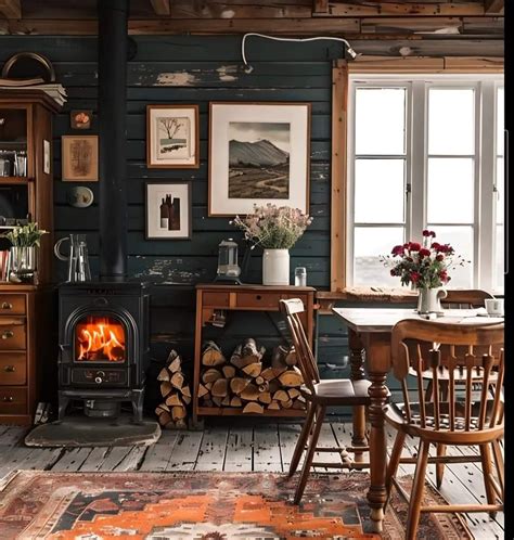 Pin By Lynn Barletta On Fires Fireplaces In 2024 Cabin Interior