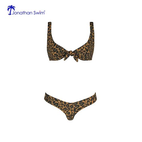 Factory Custom 2024 Bikini Tiger Print Swimwear Women Two Pieces Bikini Swimsuit Buy 2024