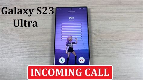 Samsung Galaxy S23 Ultra 2023 Incoming Call Over The Horizon Youtube