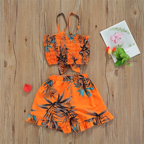 Conjunto De Verano Para Niñas Lydamarket