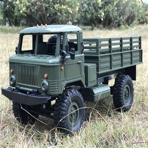 Aliexpress Buy WPL B 24 1 16 RC Car 2 4GHz RC Militar Truck Off