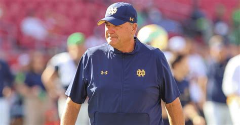 Everything Notre Dame Oc Mike Denbrock Said Before Cfp First Round