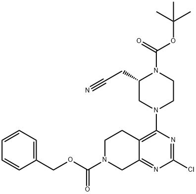 Pyrido 3 4 D Pyrimidine 7 6H Carboxylic Acid 2 Chloro 4 3S 3