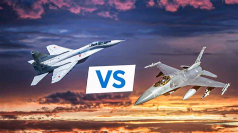 F-16 Viper Vs MiG-29: A Battle of Multirole Fighters