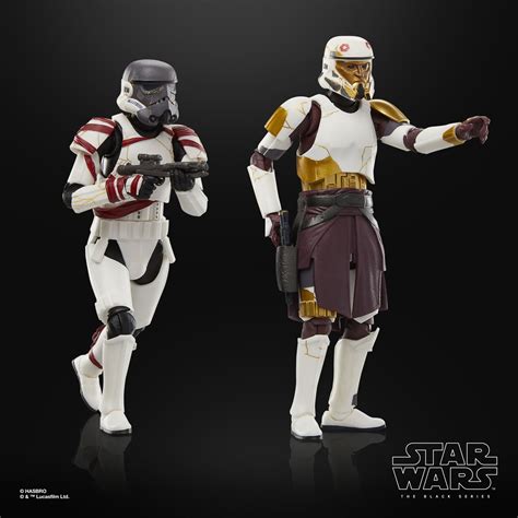 Star Wars The Black Series Captain Enoch And Night Trooper Star Wars