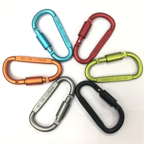 Jual Carabiner Besar Cm Aluminium Karabiner Gantungan Kunci Camping