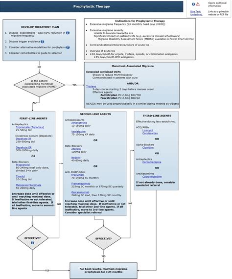 Migraine Prophylactic Therapy