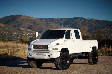 2006 Gmc Kodiak Topkick C5500 4×4 Duramax Monroe Bed Lifted 46″ Tires Monster For Sale