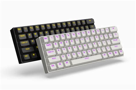 Anne Pro 2 60 Mechanical Keyboard Wirelesswired With True Rgb