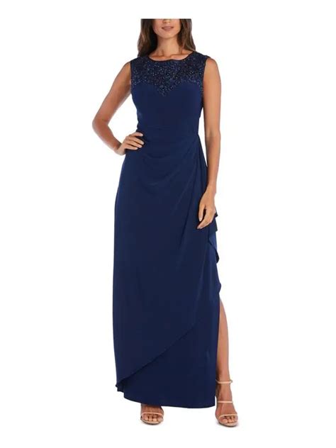 Buy Randm Richards Sequin Sleeveless Evening Dress Blue At 27 Off Editorialist