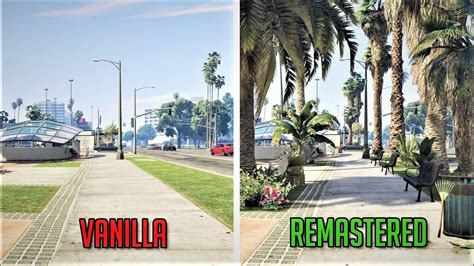 Gta V Remastered Vs Gta Gameplay Comparison Youtube