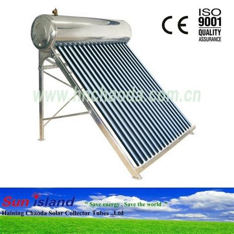 Non Pressurized Full Stainless Steel Solar Water Heater Cdmnp