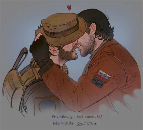 Captain Price And Nikolai Call Of Duty And 1 More Drawn By Sasha