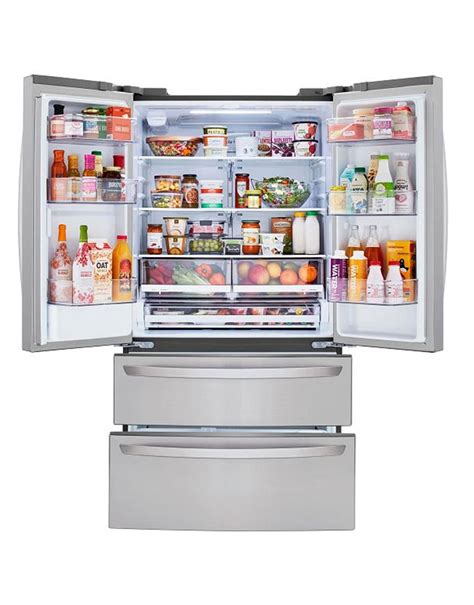 Lg 29 Cu Ft French Door Refrigerator With Slim Design Water Dispenser