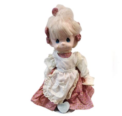 Vintage 1985 Applause Precious Moments 15 Porcelain Doll Patti Etsy