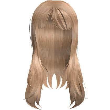 Wavy Anime Hair Blonde Roblox
