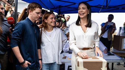 María Corina Machado arrasa en las primarias venezolanas Onda Vasca