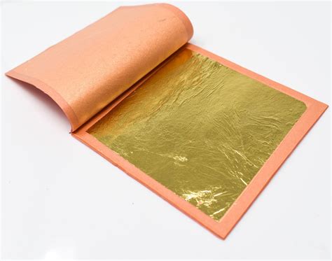 Edible Gold Leaf Sheets 24 Karat Loose Leaf Type Gold Leaf Etsy Uk