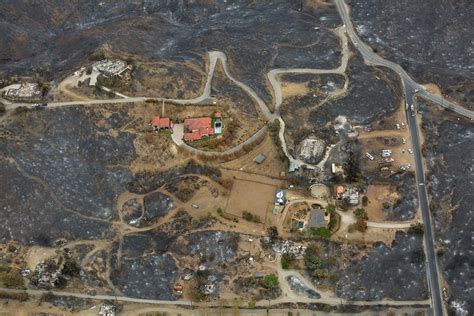 Woolsey Fire During And After Aerial Photos West Coast Aerial Photography Inc