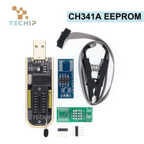 CH341A EEPROM Flash BIOS USB programador módulo 24 25 Series SOIC8