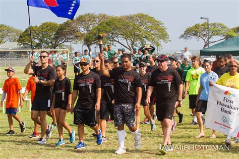 Troy Barboza Law Enforcement Torch Run For Special Olympics West Hawai