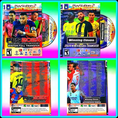 Jual KASET PLAYSTATION2 PES 2024 PRO EVOLUTION SOCCER FULL UPDATE