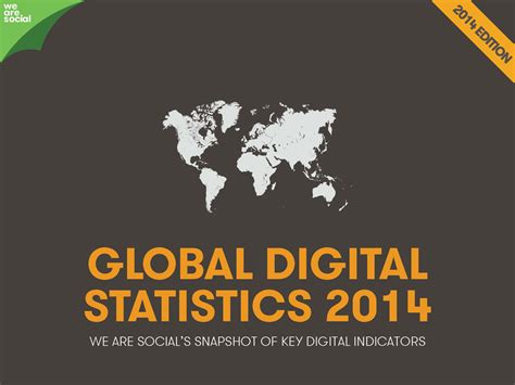 Digital 2014 Global Digital Overview — Datareportal Global Digital