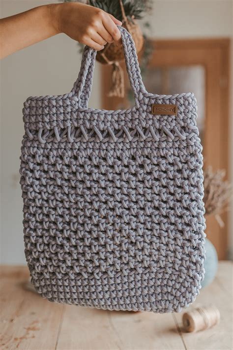 Crochet Handbag Pattern Handbag Pattern Pdf Easy Bag Etsy