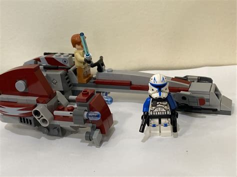 Lego Star Wars Barc Speeder With Sidecar With Manual And All