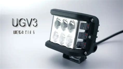 Uggv Factory Supply W Led Car Work Light Square Offroad Auto Led Work