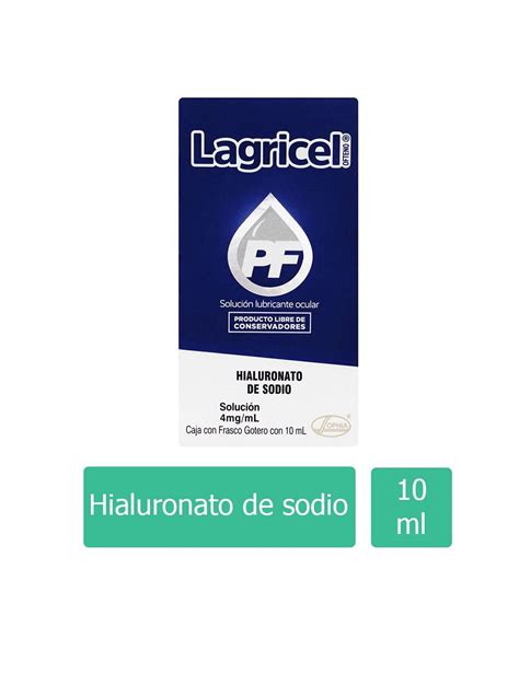 Precio Lagricel PF Ofteno 4 mg ml solución 10 ml Farmalisto MX