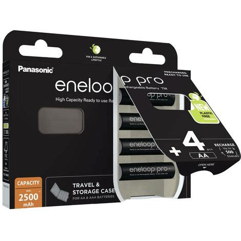 Pile Rechargeable Lr Aa Nimh Eneloop Eneloop Pro Hr Box Mah