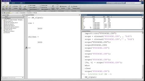 Introduction To MATLAB Scripts And Functions YouTube