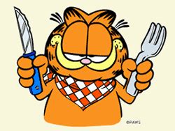 Garfield Lasagne Gif - ClipArt Best