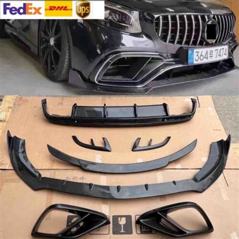 Carbon Fiber Front Lip Body Kit For Mercedes S W C S Amg Coupe