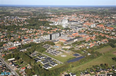 Arkiv Dk Luftfoto Oversigtsfoto Hj Rring Sydlige Centrale Bydel