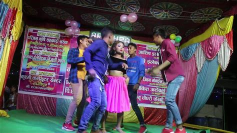 Tharu Hot Dance 2076 Tharu Stage Dance 2020 As Editor Present Youtube