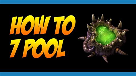 StarCraft II Study 12 How To 7 Pool Zerg Strategy Build Order YouTube