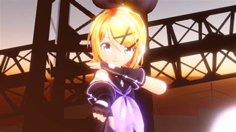 Deki Hi1 on Twitter 動画アップ ω しました MMD鏡音リンブリキノダンス4K MMD