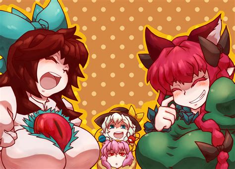 Komeiji Koishi Komeiji Satori Kaenbyou Rin And Reiuji Utsuho Touhou