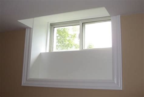 How To Trim A Basement Window Openbasement