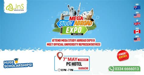 Mega Study Abroad Expo 07 May Events In Karachi