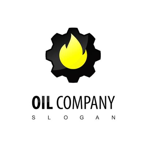 Oil company logo | Premium Vector