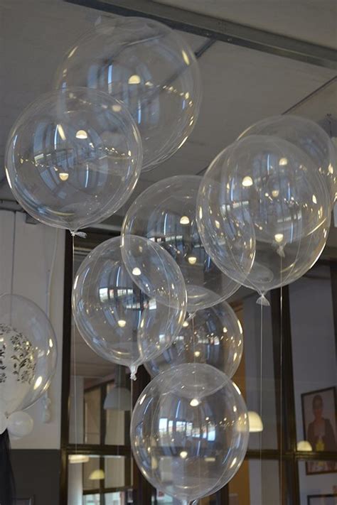 Bubble Clear Balloons Designed By Balloonbouquets Uk Clear