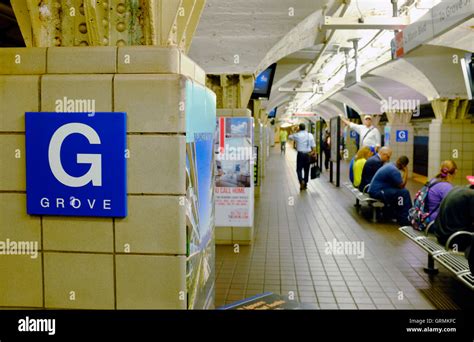 The Platform Of Grove Street Station Of Path Train At Jersey Citynew