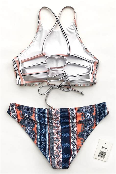 Redolent Of The Ocean Tank Bikini Set