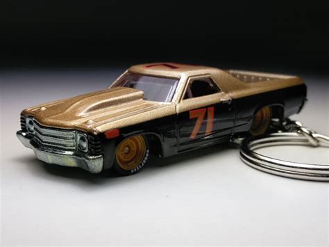 Chevrolet El Camino Hot Wheels Keychain Etsy