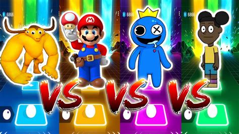 Doom Doom Garten Of Banban Vs Super Mario Vs Rainbow Friends Vs